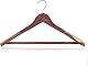 Hangerworld 3 Zedernholz Kleiderbügel 45cm Extra Breite Schultern Mottenschutz im Kleiderschrank
