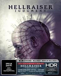Hellraiser: Judgment. (4K UHD Bluray Steelbook + Blu-ray Region Free. Bluray Region B) Limited 999 Copies with Full Slip Cover.