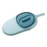 SOLUSTRE Pflegebettpfanne Mit Deckel Kunststoff Griff Urinal Für Patienten Krankenhauszubehör Tragbar Langlebig