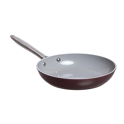 Frigideira Antiaderente Giulia em Alumínio com Revestimento Cerâmico D24Cm Bordo - Full Fit