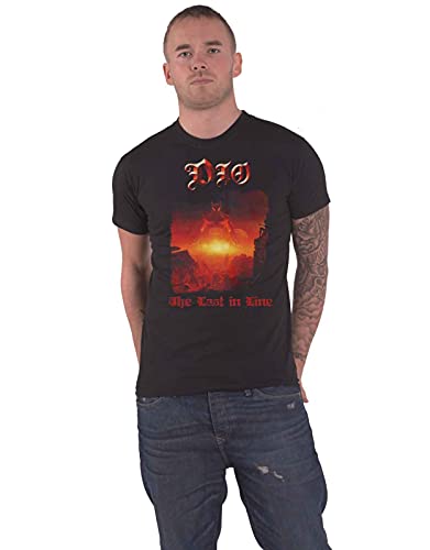 Amazon.com: Dio 'The Last in Line' (Black) T-Shirt (Small