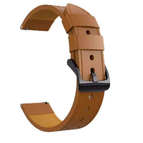 Bracelet en cuir pour Venu 2 3 4 Forerunner 245M - Accessoires montre de remplacement 20mm 22mm