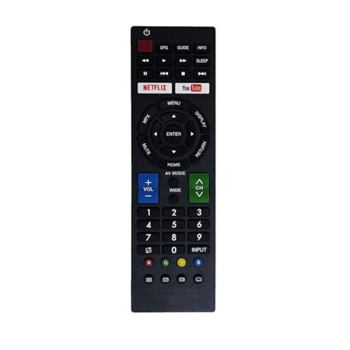 Image of Upix Smart TV Remote No. 574 (No Voice) with Netflix and YouTube Function, Compatible /Replacement for Sharp Smart TV LCD /LED Remote Control (Exactly Same Remote Will Only Work)