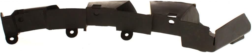 For Chevy Silverado 2500/3500 2007 2008 2009 2010 Bumper Cover Support Filler Driver Side | Front | Made of Steel | w/Chrome End Caps | Replacement For GM1042109 | 25824820, 615343337616