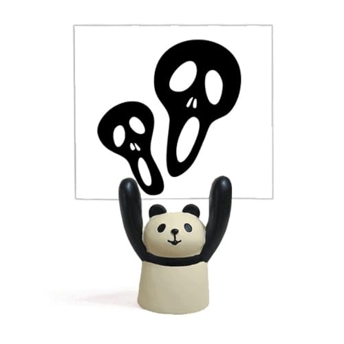 Art déco mode memo holder en forme de panda, cadeau mignon de bureau