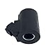 280151 280153 24V DC Solenoid Coil, Black, 17W Power Rating, 100% ED Duty Cycle, Industrial Electric Component