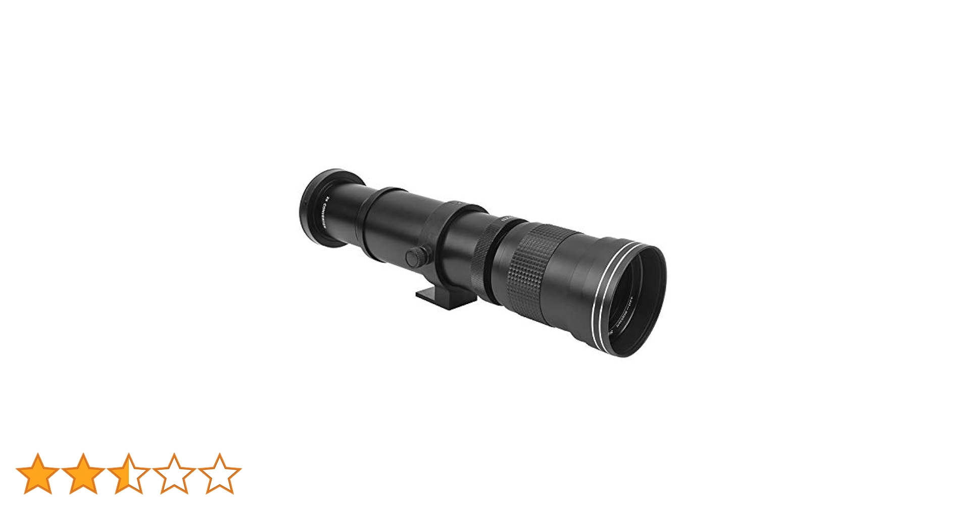 Amazon | 望遠レンズ、ポータブル 420-800mm F8.316マニュアル