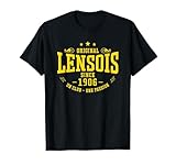 Originaire de Lens, je suis fier d'être un supporter lensois. Pour un cadeau parfait pour les fans de football, idéal pour les hommes, femmes et les garçons. Lens 1906.