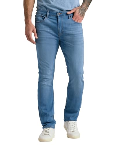 Image of True Classic Stretch Jeans for Men, Slim and Straight Fit Men's Stretch Jean