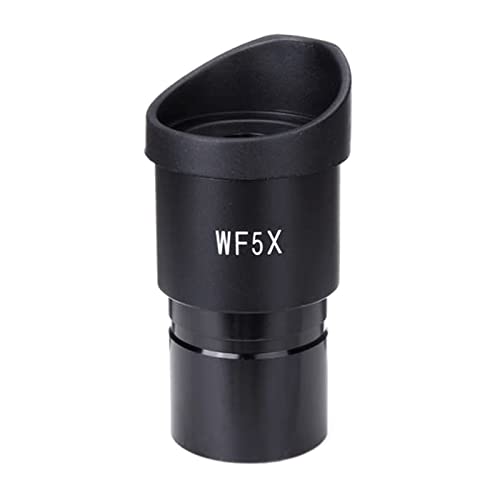WF5X/20mm Wide Eyepiece Optical Lens Easy Installation 23.2mm Thread Fitting For Stereo Microscope Compact