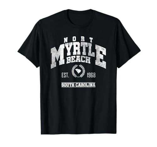 North Myrtle Beach SC | South Carolina Throwback Sport T-Shirt
