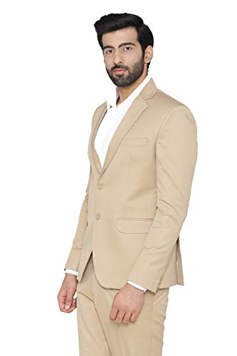 WINTAGE Men's Polyester Cotton Festive and Casual Blazer Coat Jacket2