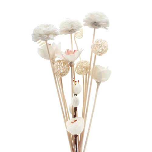 Set de 18 palitos difusores de aroma de rattan miniatura 1