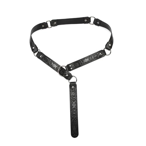 SV SENVAN Gothic Belt for Men & Women Adjustable Medieval Viking Costume Renaissance Pirate Cosplay Fantasy Accessory