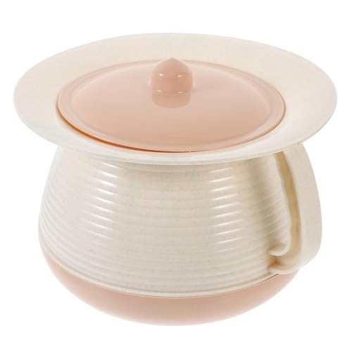 SEWACC 蓋付き尿バケツ プラスチック製 便器 小便器トイレ 夜間用 子供用尿ポット 家用 耐久性素材 軽量設計 滑り止め底 再利用可能