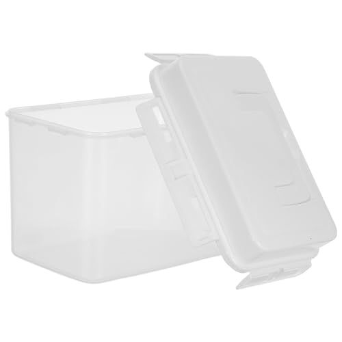 Caja para pan de PP transparente hermética y reutilizable para encimeras 2