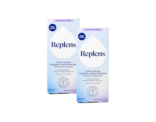 Replens Long-Lasting Vaginal Restores Vaginal Moisture Moisturizer (Pack of 2)