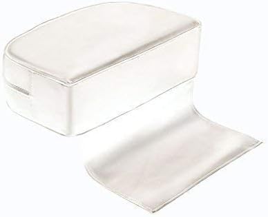 Salon Booster Seat Chair For Child Hair Hairdressing Faux Leather Urbanity White