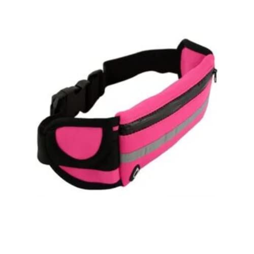 Pochete Esportes Porta Celular Academia Corrida Cinta Fiitness Cores Unissex (Rosa Chiclete)