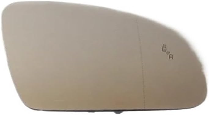 Wing Mirror Glass Car Warning Blind Spot Heated Mirror Glass with Wide Angle for Hyundai for KONA 2017 2018 2019 2020 2021 2022 2023 Wing Mirror Color : Left Side