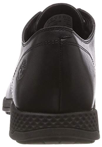 Timberland Sapato masculino Oxford com cadarço, Black Jet Black Mincio 15, 42 M EU