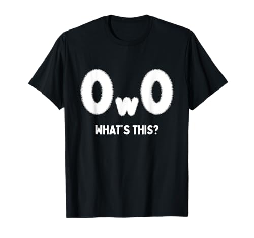 OwO Whats This, Furry Fandom Cosplay Pride Kawaii Anime Meme T-Shirt