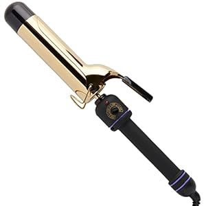Hot Tools 1 1/2″ Curling Iron for Beginners | Long-Lasting Results, Defined Curls and Easy to Use with Temperature Control for All Hair Types up to 430℉