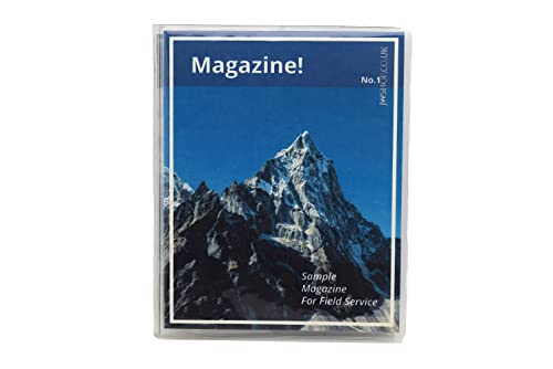 ASVP Shop JW Field Service Vinyl Magazine and Tract Organizer Holder Supplies