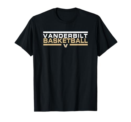 Vanderbilt Commodores Basketball Varsity Black T-Shirt