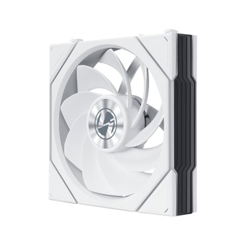 Image of Lian Li UNI Fan TL Flex 120mm Reverse Blade ARGB Fan, Single Pack, Infinity Mirror, Controller Not Included, White (12RTL1F1W)