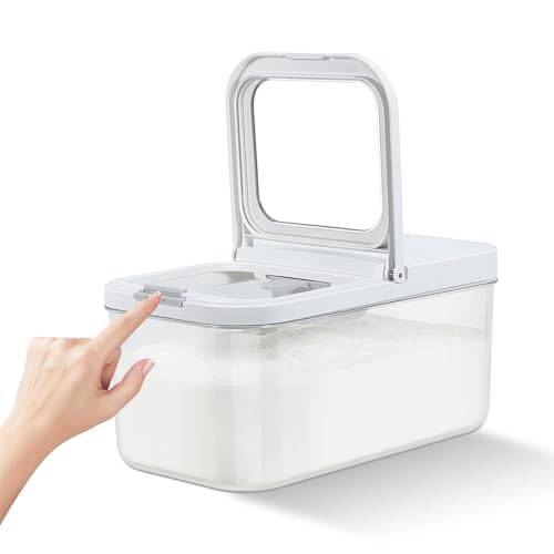 TBMax Rice Flour Storage Container with Automatic Flip-up Lid 13