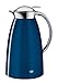 Produktbild alfi Gusto, Thermoskanne Edelstahl blau 1L, alfiDur Glaseinsatz, auslaufsicher, Isolierkanne hält 12 Stunden heiß, 3561.259.100 ideal als Kaffeekanne oder als Teekanne, Kanne für 8 Tassen