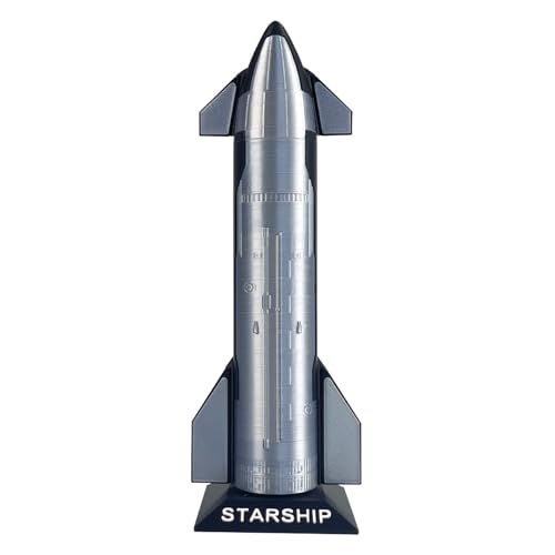 Modèle S24 Falcon Heavy Dragon ZEZEFUFU 1:240 pour exposition scientifique