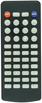 HCDZ Mando a distancia de repuesto para reproductor de DVD portátil de pantalla giratoria (DBPOWER MK101)