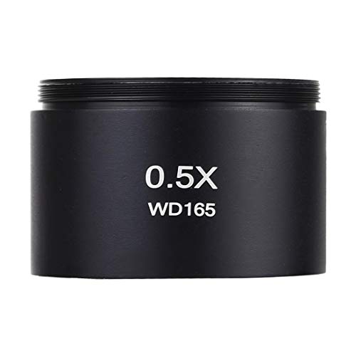 Microscope numérique LLD objectif Barlow 0.5X loupe stéréo auxiliaire objectif WD165 bureau