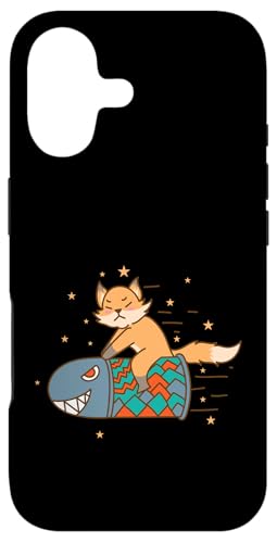 Fox on Rocket �ʔ����Ă��킢���������� �X�}�z�P�[�X iPhone 17 �p
