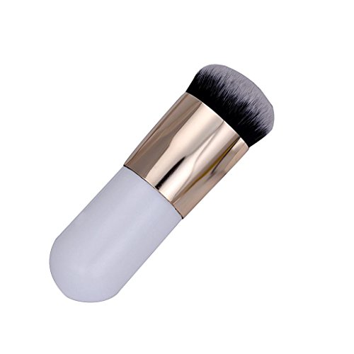 DATEWORK 1 PC Pro Foundation Face Powder Brush Blush Makeup Cosmetic Tool (Gold)