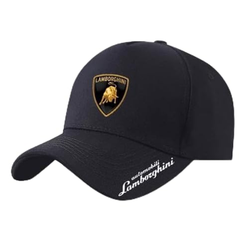 WSCDMCC - WSCDMCC Baseball Cap for Lamborghini, Adjustable Sport Baseball Caps for Outdoor, Car Fans Hats for Unisex Accessories,H