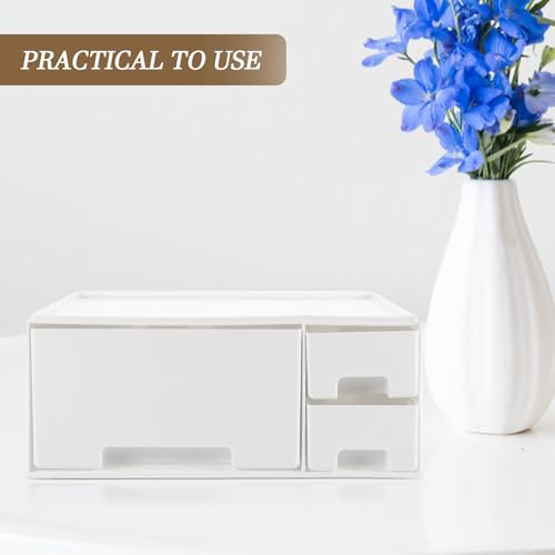 Réhausseur d'écran pour bureau à la maison, meuble de rangement esthétique