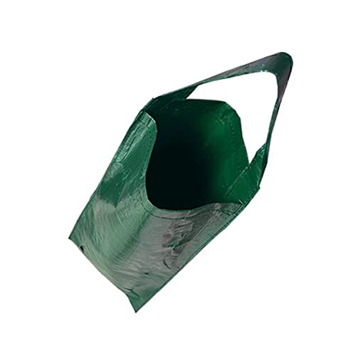 Qaqe Hanging Planter Bag,Strawberry Grow Bags,Hanging Grow Bag,Garden Hanging Tomato Strawberry Planting Grow Bag,Garden Grow Bags Containers For Vegetables Flowers, Green, 4 Ports #TOP5