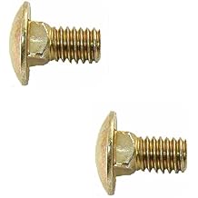 710-0260A Bolt Replaces Part Numbers 1186097 1529-025 158907 166759 1712059 Fits for Bolens Yard Man Craftsman Yard Machines 31A-32AD765 14AV804P401 247887791 13AT614H755, 2-Pack