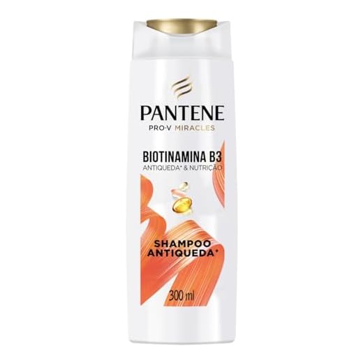Pantene PRO-V Miracles Shampoo Antiqueda & Nutrição Biotinamina B3 para cabelos com queda 300ml