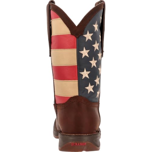 Image of Durango Men's Patriotic Pull-On Western Flag Boots