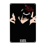 KAKIFE メタルポスターサイン Babymetals メタル ブリキ看板 装飾 コーヒーバー カフェ ウォールアート プリント 装飾 リビングルーム 寝室 ホーム オフィス ギフト 8x12インチ