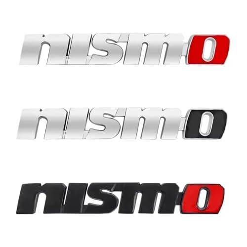 SDUEYZS 3D Metal Titanium Emblems Car Body Chrome Decal Badge Sticker for Nissan NISMO,A - Image 4