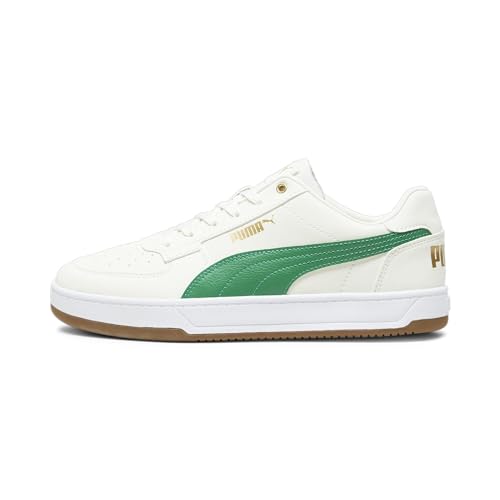 PUMA Caven 2.0 75 Years, Scarpe da Ginnastica Unisex-Adulto, Warm White Archive Green Gold, 44 EU
