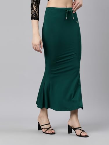 Image of TWIN BIRDS Saree Shapewear for Women | Super Soft Viscose Elastane Saree Petticoat Skirt | Stretchable & Comfortable SareeShaper