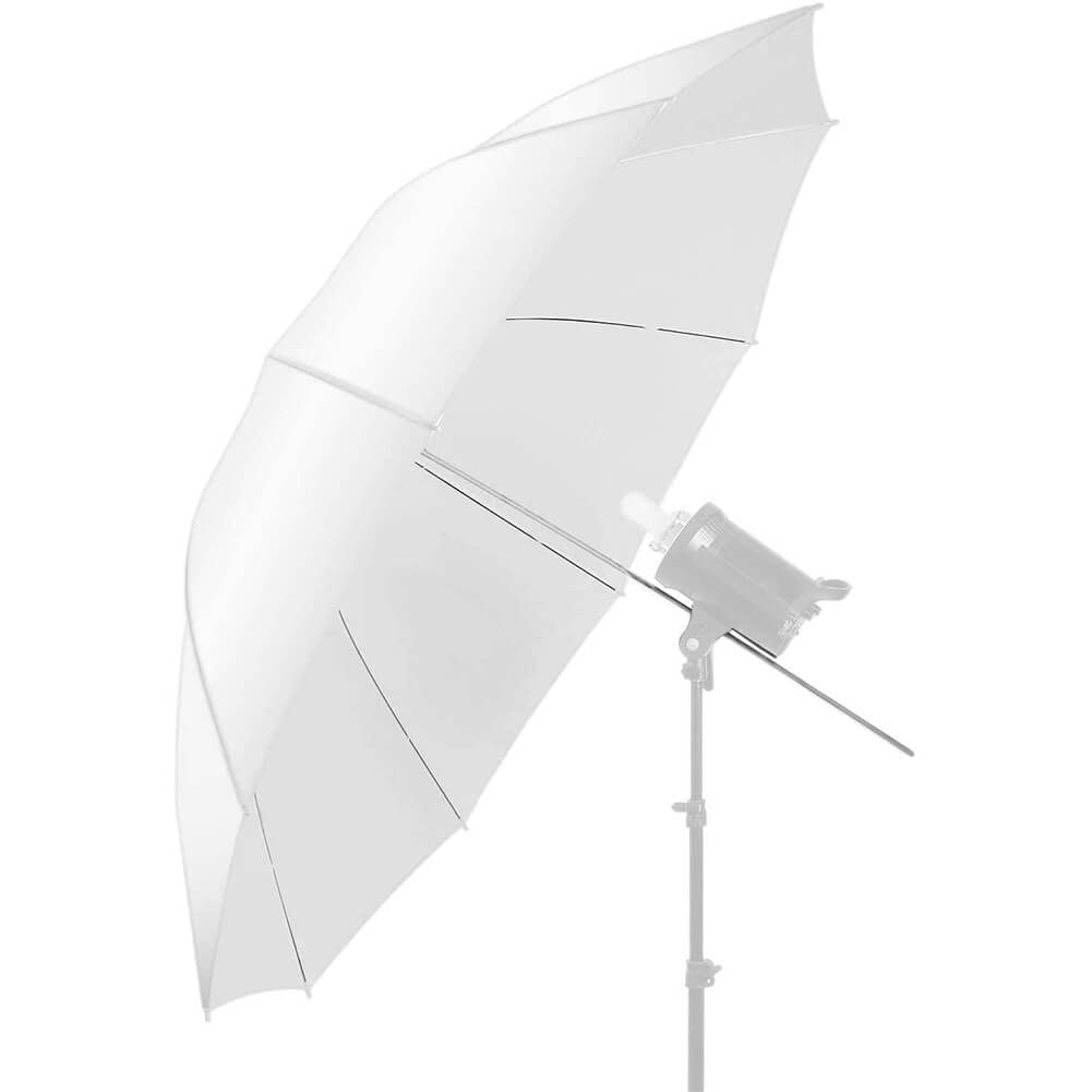 Ombrello professionale per fotografia, 83,8 cm, 84 cm, luce riflettente, luce bianca traslucida, morbida ombrello per video studio fotografico, 2 confezioni