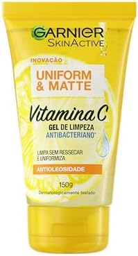 Garnier Express Aclara Gel de Limpeza Facial Hidratante, Açã...