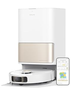 dreame L10s Pro Ultra Heat Robot Vacuum Cleaner, 7000Pa Robotic Vacuums with Mop Extend Technology, AI 3D Navigation, Hot Water Mop Washing, Ideal for Hair, Carpets